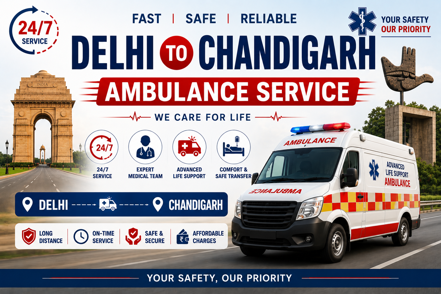 Delhi to Chandigarh